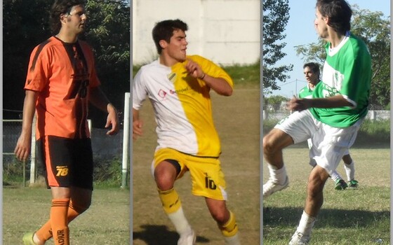 Los tres animadores del certamen